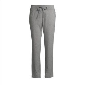 Heather gray athleisure pants